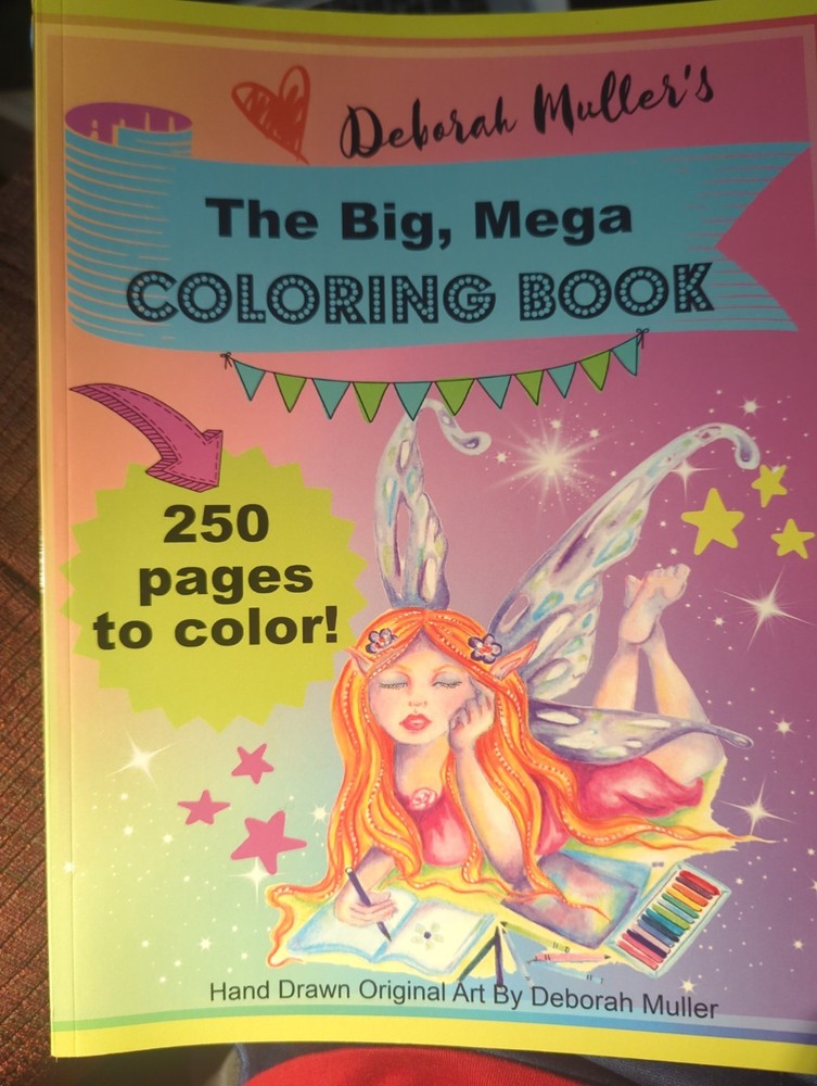 The Big Mega Coloring Book 250 Pages To Color New