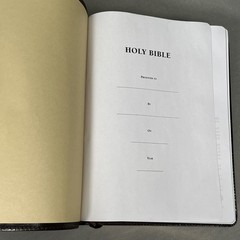 Like NEW KJV Journaling Bible Bonded Leather Edition Barbour Headings Summaries