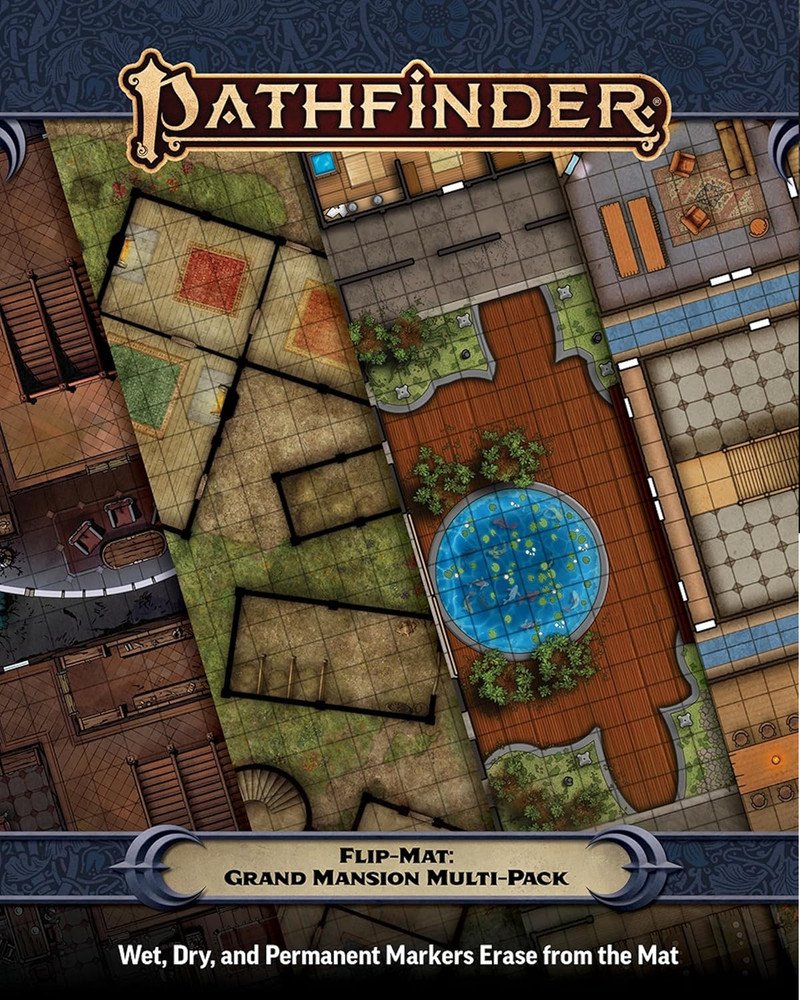 Paizo Flip-Mat: Grand Mansion Multi-Pack