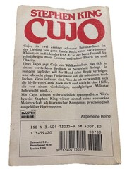 Cujo By Stephen King, Bastei Lubbe, 1981, Paperback