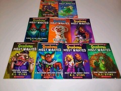 Goosebumps Most Wanted 1 4 5 6 7 8 9 Special Edition 9 Total Paperback Book Lot