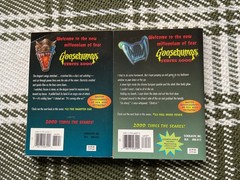 Goosebumps Series 2000 Lot of 2 BE AFRAID and THE HAUNTED CAR