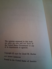 Bucher: My Story