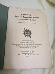 1924 German Immigrant Guide Book DAR Taschenbuch Vereinigten Staaten