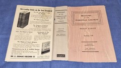History of the Christian Church Vol 1 2 3 7 Schaff – Hardcover Lot Eerdmans 1950