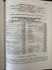 Santa Maria Elks Lodge #1538 Rodeo Parade 1940 2003 Scott history genealogy CA