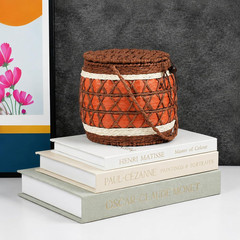 Decorative Books for Home Decor,Set of 3 Aesthetic Faux Books with Storage Box,L