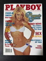 Playboy Magazines/ Lot Of 6 (2000-2001)