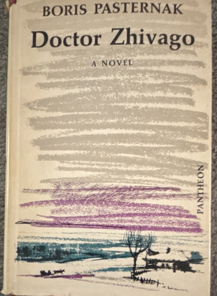 Boris Pasternak Doctor Zhivago (1958 Pantheon) Signed Hardcover w/ Dust Jacket