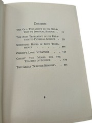 Christ and Science: Jesus Christ Regarded as the Centre of Science 1906 Edition