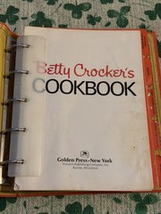 VTG Betty Crocker’s Cookbook Red Binder HC 1971 & 1973 Printings Lot 2