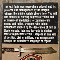 Nazi Regalia by Jack Pia 1980 Trade Paperback Ballantine Illustrated History BB