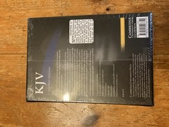 KJV Large Print Text Bible, Black French Morocco Leather, KJ653:T by Not…