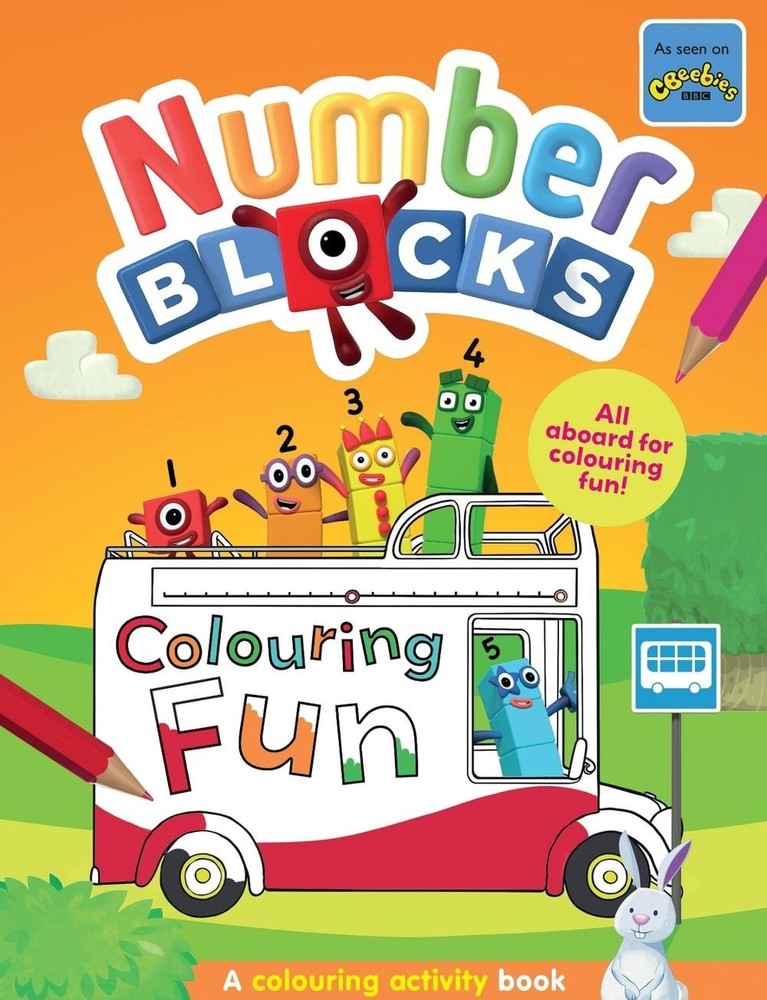 Numberblocks Colouring Fun: A Colouring Activity Book by Sweet Cherry Publishing