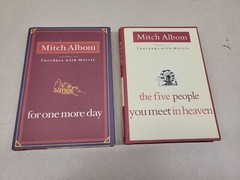 Lot of 4 Mitch Albom Hardcover Books