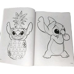 Set of 2 Disney Pixar Toy Story Buzz Lilo & Stitch Alien Color Coloring Book Lot
