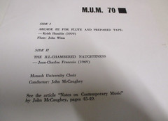 Melbourne University Magazine – Plus Bonus Record and Poster – 112 Pages – 1970