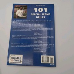 Lot Of 5 Coaches Choice 101 Football Books Team Defensive Receiver Stunts Drills