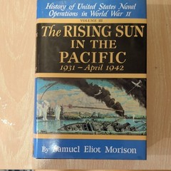 Samuel Eliot Morison Rising Sun in the Pacific Vol 3 HC/DJ 1948 WWII
