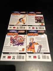 Naruto Manga Lot Volumes 1-24 Masashi Kishimoto Viz Anime Shonen CULT HTF NM