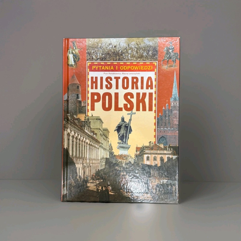 Set Of 2 Polish Books: Historia Polski & Cuda Przyrody Polskiej