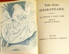 1942 Tales From Shakespeare Charles & Mary Lamb H/C D/J 360 Pages NICE!!