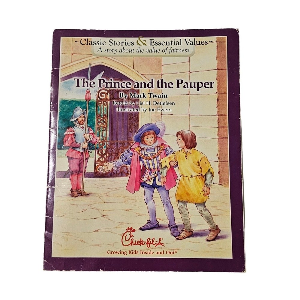 The Prince and the Pauper by Lisl H. Detlefsen – Chick-fil-A book