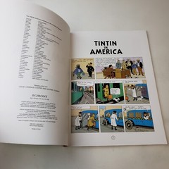 Tintin in America by Herge Softcover Egmont Graphic Novel Adventure Book
