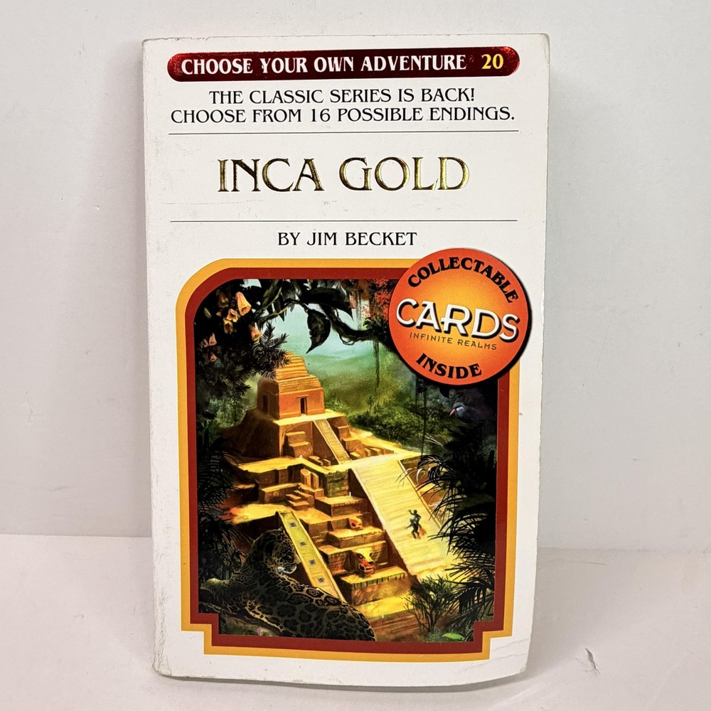 Inca Gold Choose Your Own Adventure 20 Jim Becket White Paperback 2006 Chooseco