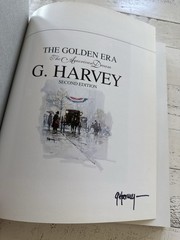 G. Harvey The Golden Era The American Dream Signed 2nd Edition HC Art Book