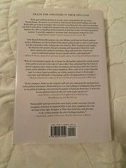 Strangers in Their Own Land hardback : VG+ (AE524M1.10)