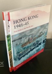 Lot of 2 Campaign books: Malaya and Singapore, Hong Kong