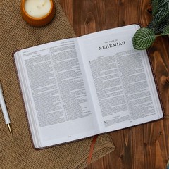 KJV Holy Bible: Black Leather-Look, Red Letter, Comfort Print Edition