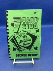 Vintage Rare 7 Card Stud Poker Casino Gambling Paperbacks, 5 Book Lot