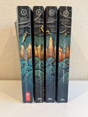 Percy Jackson and the Olympians 4 Book Paperback Set 1-4 by Rick Riordan