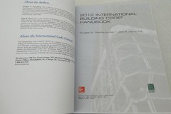 2012 International Building Code Handbook Hardcover ICC McGraw-Hill Thornburg
