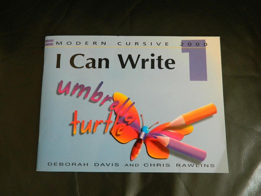 Book I CAN WRITE Modern Cursive 2000 D.Davis C.Rawlins English Paperback