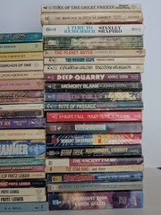Huge 120 Book Lot VTG Sci-Fi Fantasy Paperback DAW ACE FAWCETT Asimov Heinlein