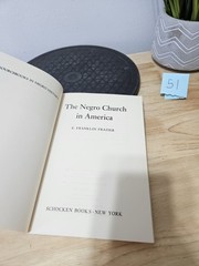 The Negro Church In America by E. Franklin Frazier 1970 Paperback