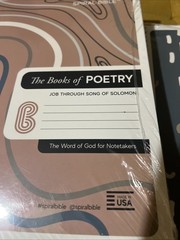 Spiral Bible The Word of God for Notetakers NASB Sold Separate. New Sealed Fre🎁