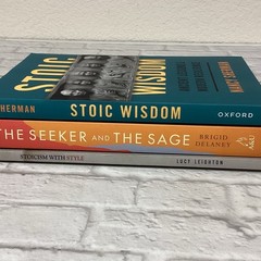 Stoicism Book Lot 3 PB Stoic Wisdom Seeker Sage Style Philosophy