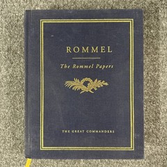 The Rommel Papers The Great Commanders Series 1995 First Printing