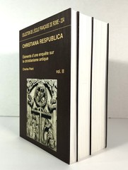 3 Volume Set of Christiana Respublica by Charles Pietri 1997 Softcovers