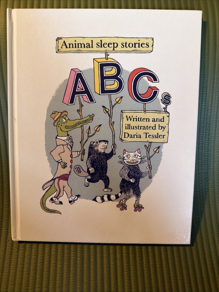 Animal Sleep Stories ABCs by Daria Tessler (2012, Hardcover) First Edition