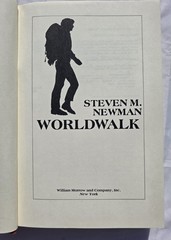 Steven M. Newman Worldwalk HC 1st Ed William Morrow (1989)
