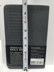 Premium Slimline Edition Bible NLT, – Imitation Leather – Excellent 2012