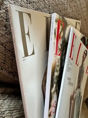 Bulk Fashion 4 Issues -3 ELLE August- October 2024 And 1 Bazaar Magazine