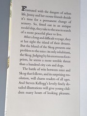SIGNED Illustration THE ISLAND OF THE SMOG Steven Kellog Children Kids Stories