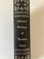 Selected Writings Thomas Paine 1945 Everybody’s Vacation Publishing Co Hardcover