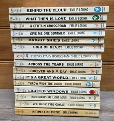 Emilie Loring Novels Lot of 15 Bantam Romance Various Titles Pre-owned
